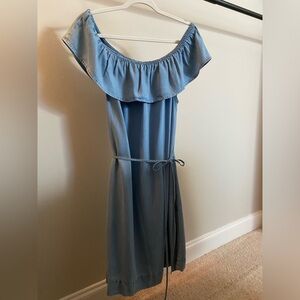 LOFT, Medium, soft denim dress (Lyocell) with pockets!